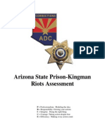 Arizona DOC Report On Kingman Riots
