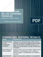 La Planeación en Los Sistemas Técnicos