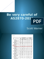 Be Careful of As2870 Presentation 27th June 2012-1