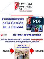 Fundamentos de la gestion de calidad