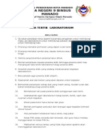 Tata Tertib Laboratorium Biologi