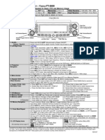 Yaesu FT-8800 Summary Sheet