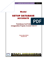 Modul Setup Database Accurate PDF