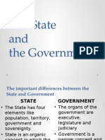The State and The Government