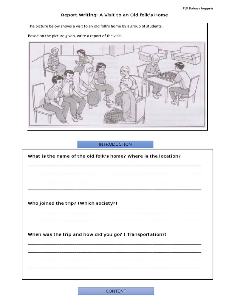 Old folks home experience image