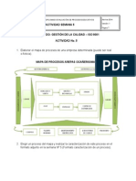 GESTIÓN DE LA CALIDAD - ISO 9001 ACTIVIDAD No. 5