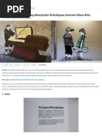 Download 20 Gambar Graffiti yang Menyindir Kehidupan Internet Masa Kini - JalanTikus by Yudi Alwahab SN276431383 doc pdf