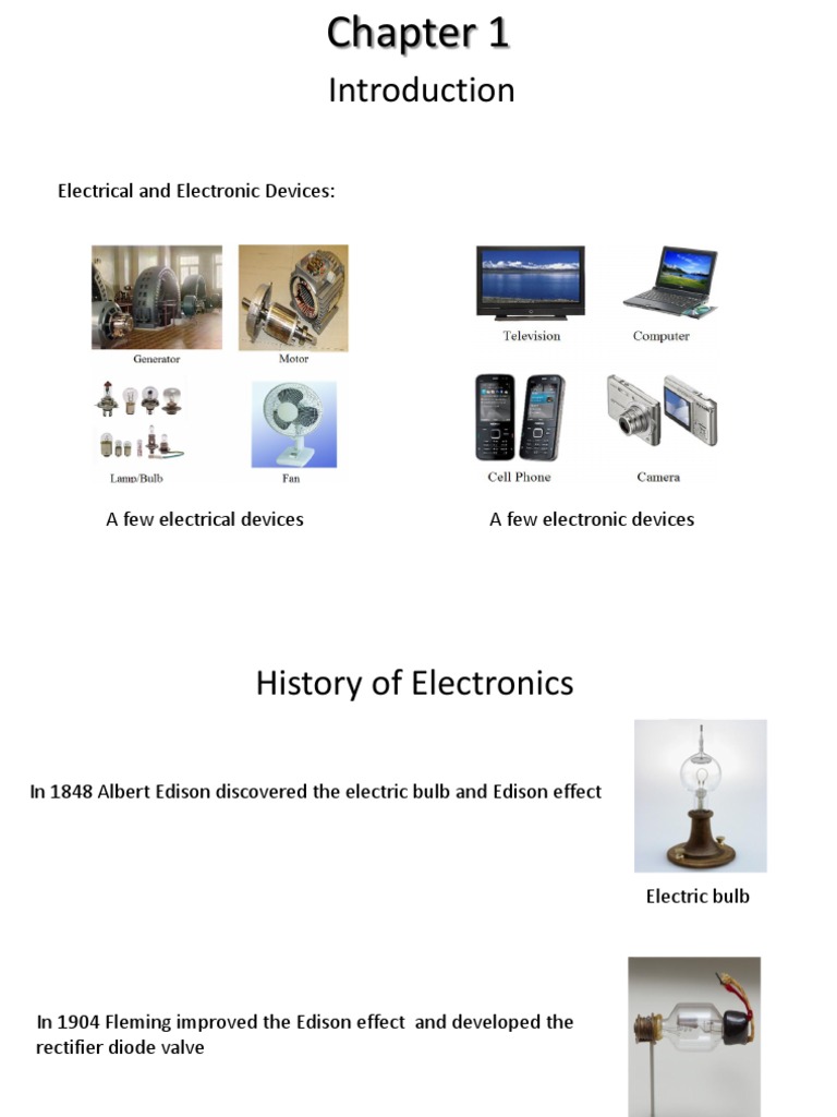 History and Basics of Electronics | PDF | Amplifier | Electronic Circuits