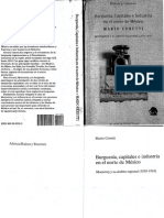 Burguesia, Capitales e Industria en El Norte de México