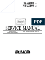 HS-JX803 HS-JX804: Service Manual