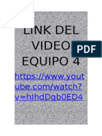 Link Del Video y Evidencias de Clase Equipo 4
