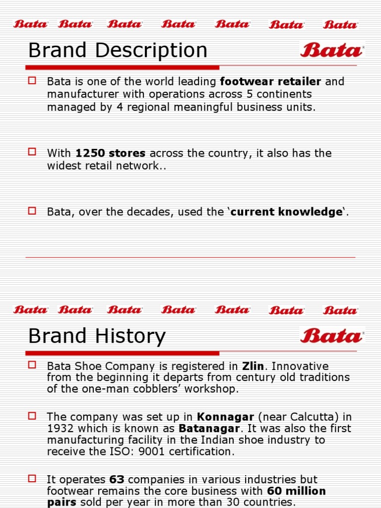 bata shoes history