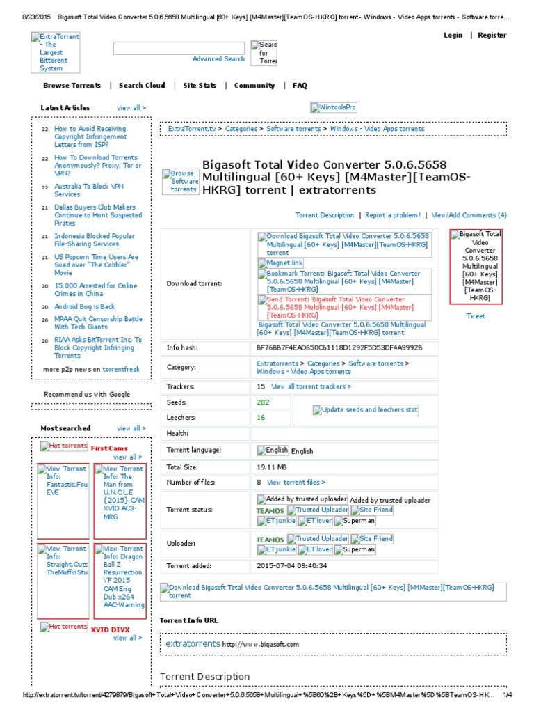 Bigasoft total video converter review