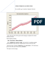 Winters Method: Multiplicative and Additive Models: Time Series Plot of Labforce