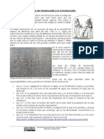 Código Hammurabi y La Construcción