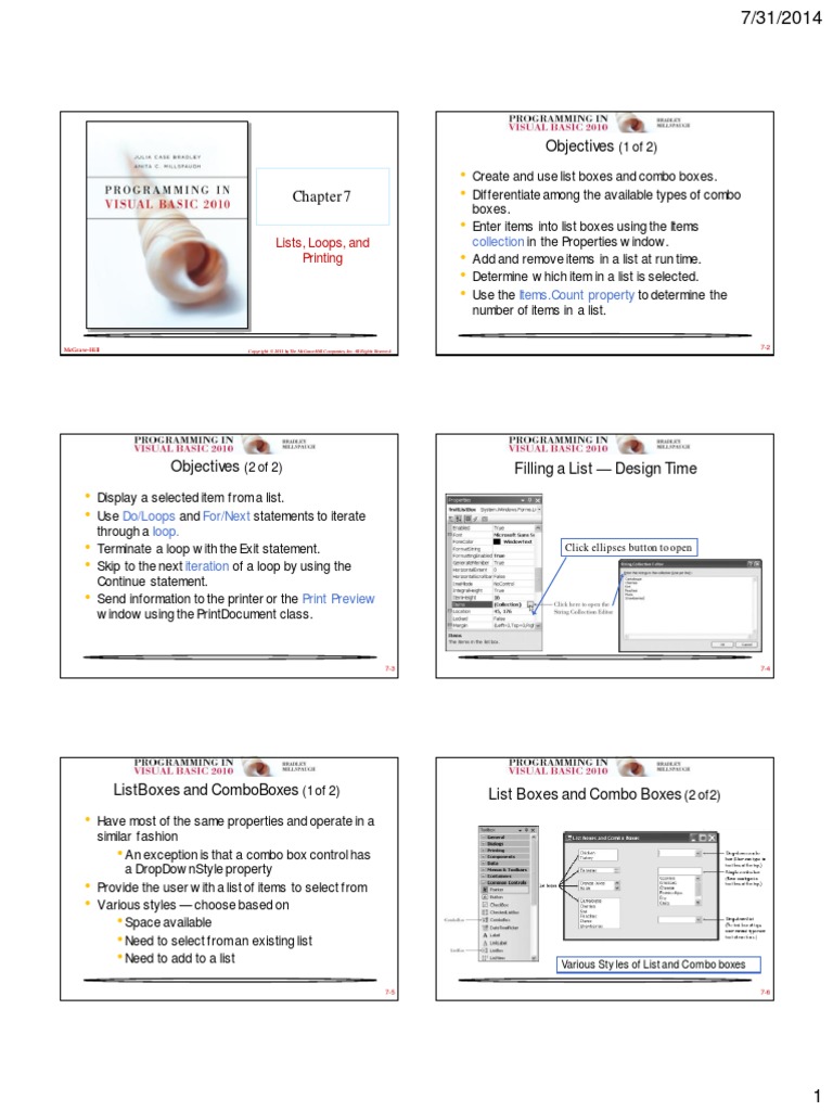 Lists Loops and Printing | PDF | Control Flow | Boolean Data Type