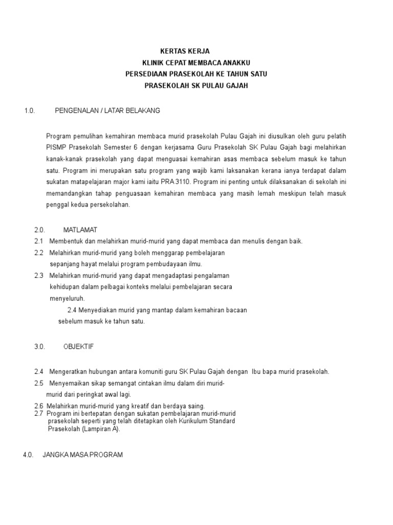 Kertas Kerja Linus Pdf