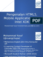 Pengenalan Intel XDK