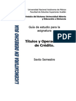 30 Titulos y Operaciones de Credito