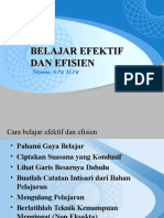 Belajar Efektif Dan Efisien