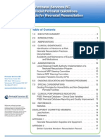 PSBC Guideline Newborn Resuscitation