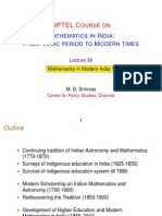 39 Modern India I (MDS)