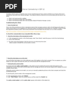 Troubleshooting Client/Server Connectivity in SEP 12: Understanding The Concept