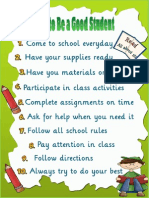 10 Ways Student Poster