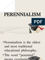 Perennialism and Essentialism