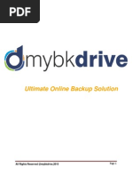 Unlimited Online Backup