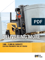 Delivering More: 7,000 - 11,000 LB. CAPACITY