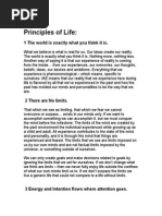 Principles of Life