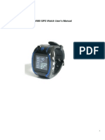 GPS Watch TV680 User Manual