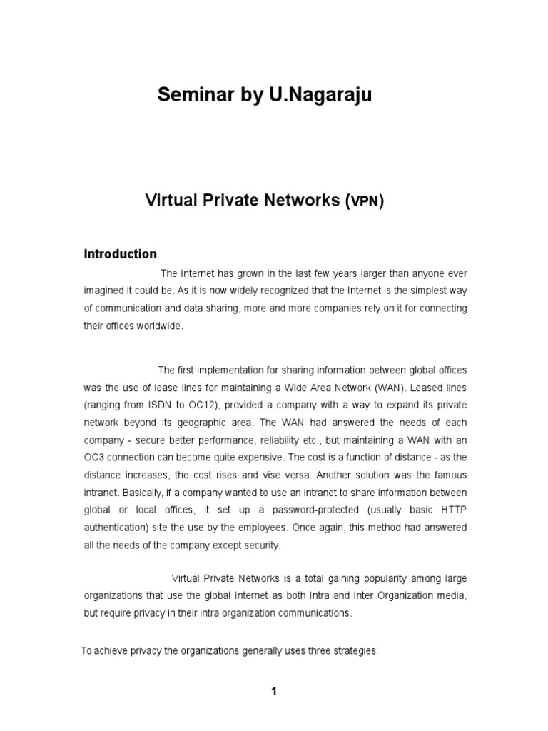 Virtual Private Networks | PDF | Virtual Private Network | Radius