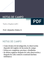 12- Unidad3 Notas de Campo