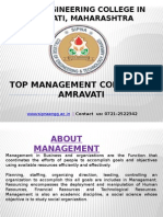 Top Management College in Amravati