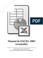 Manual Excel 2003 avanzado
