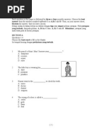 Soalan ENGLISH BI Bahasa Inggeris Tahun 2 Paper 1