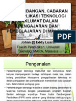 Perkembangan, Cabaran Dan Aplikasi Teknologi Maklumat Dalam