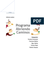 Abriendo Caminos protege a niños vulnerables