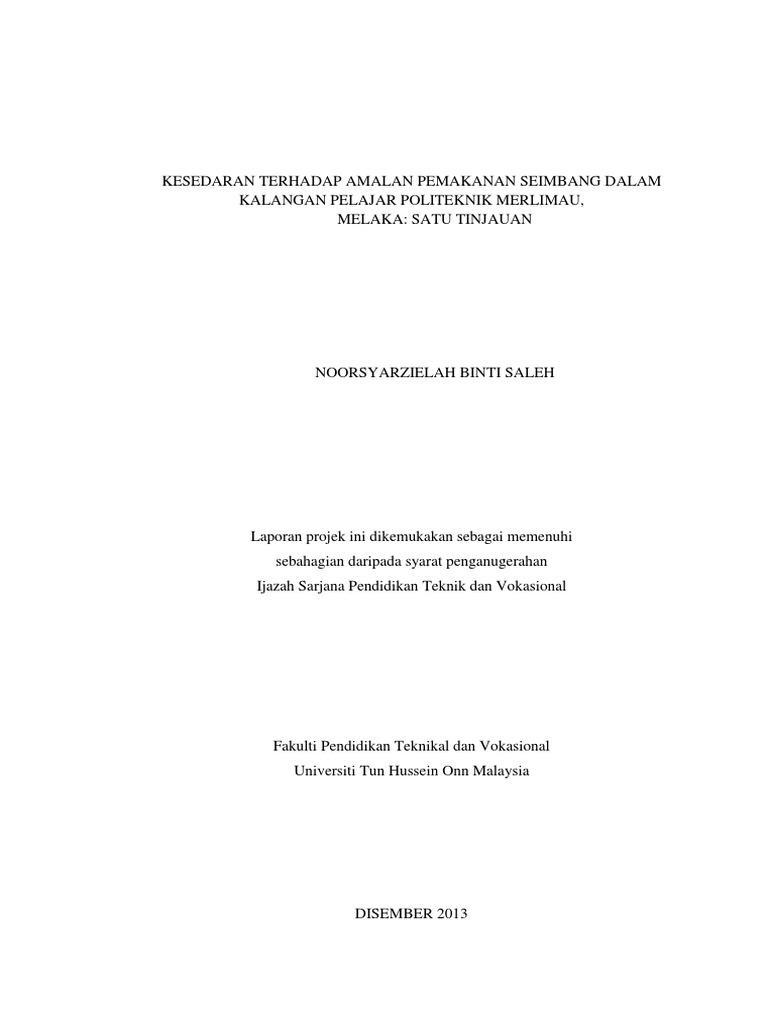 Pemakanan Seimbang Pdf