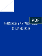 Agonista y Antagonista Colinergico