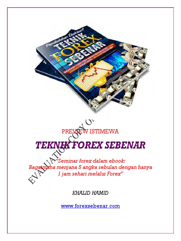 teknik cara trade forex sebenar