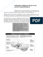 Sistema Cannabinoide Endógeno Efecto en Las Neuronas Dopaminérgicas