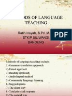 Methods of Language Teaching