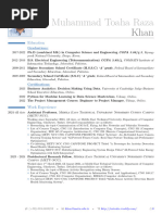 Download Curriculum Vitae by MuhammadToaha SN276520001 doc pdf