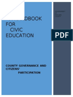 Makueni County Handbook On Civil Education 2015