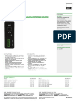 DSE855 Data Sheet PDF