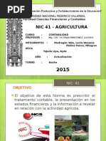 Nic 41 Contabilidad