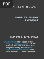 Bharti & Mtn Deal